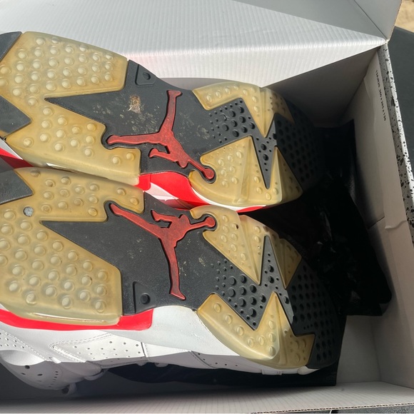 White/Infrared Jordan 6. Good Condition. - Picture 2 of 3